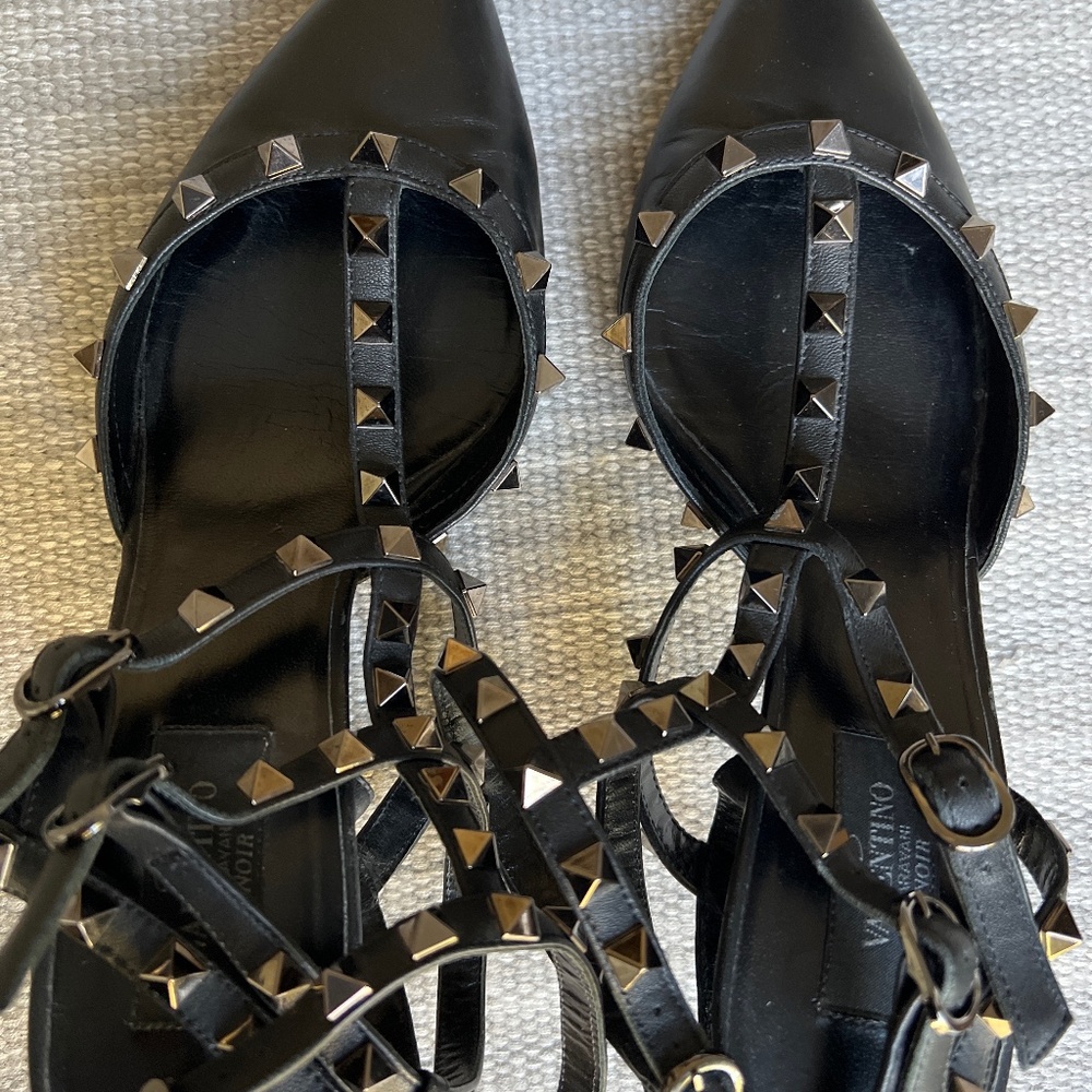 Valentino rock stud shoes